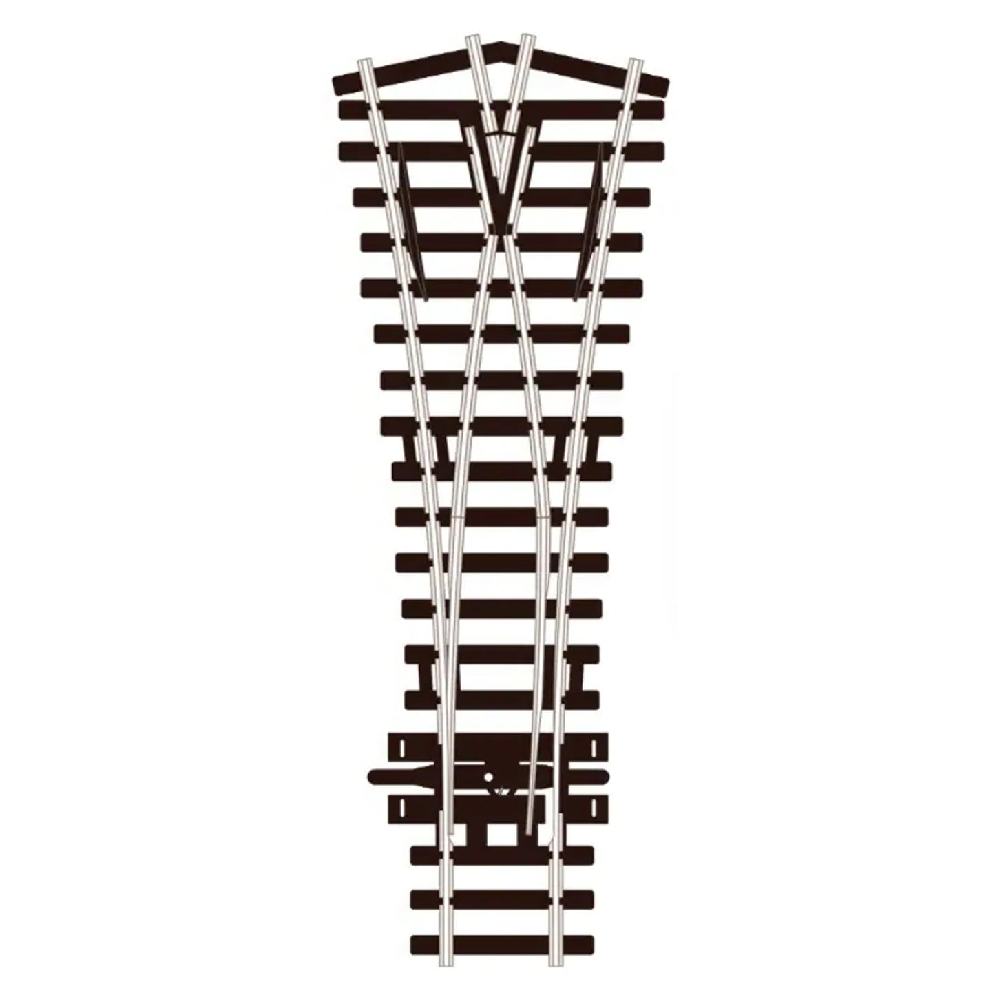 PECO SL-97 HO Small Radius Wye Turnout, Insulfrog, Code 100 Nickel Silver