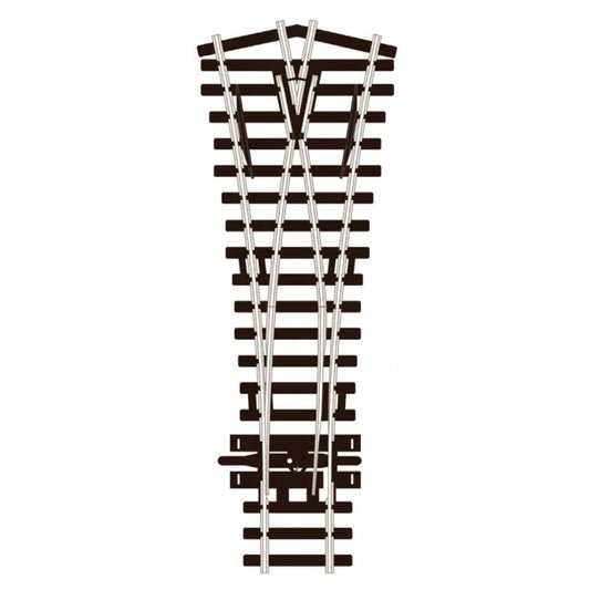 PECO SL-97 HO Small Radius Wye Turnout, Insulfrog, Code 100 Nickel Silver