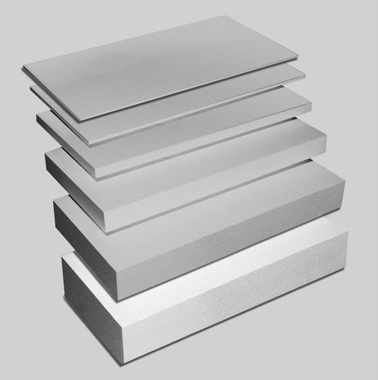 Woodland Scenics Subterrain System ST1427 4" Foam Sheet (Total Size 24" x 12" x 4")