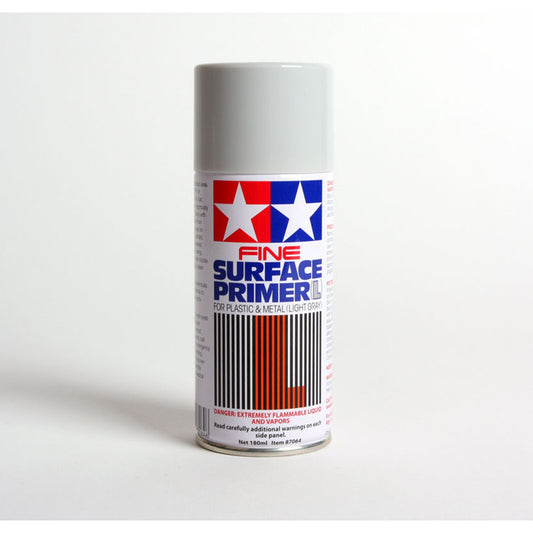 Tamiya 87064 Fine Surface Primer L, Light Gray 180ml