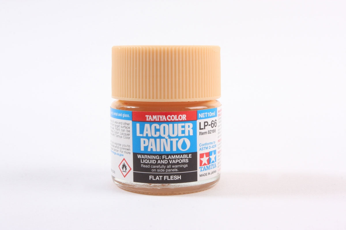 Tamiya LP-66 Flat Flesh Lacquer Paint - 10ml Bottle