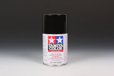 Tamiya TS-14 Black Synthetic Lacquer for Plastics - 100ml Spray Can