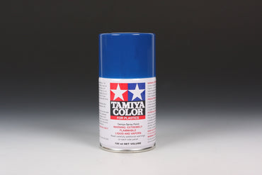 Tamiya TS-15 Blue Synthetic Lacquer for Plastics - 100ml Spray Can