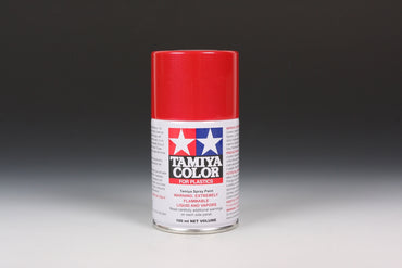 Tamiya TS-18 Metallic Red Synthetic Lacquer for Plastics - 100ml Spray Can