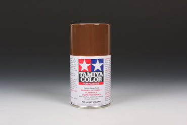 Tamiya TS-1 Red Brown Synthetic Lacquer for Plastics - 100ml Spray Can