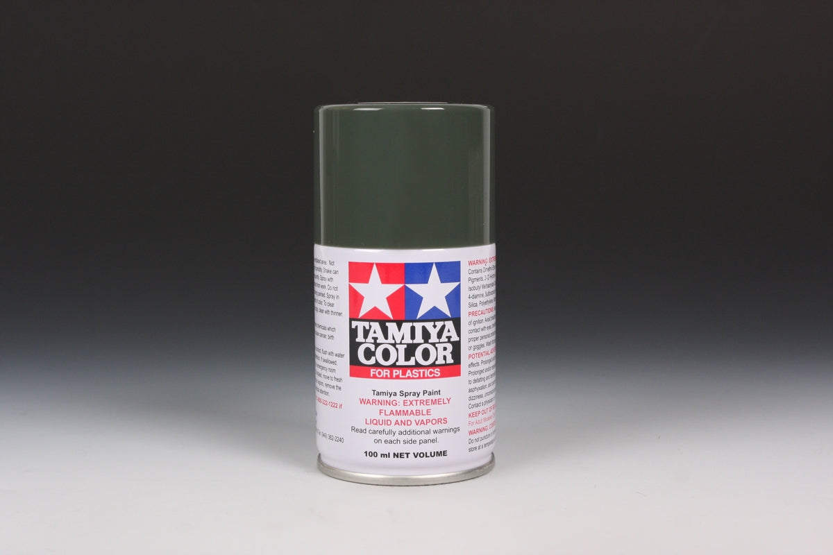 Tamiya TS-70 Olive Drab (JGSDF) Synthetic Lacquer for Plastics - 100ml Spray Can