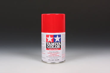 Tamiya TS-8 Italian Red Synthetic Lacquer for Plastics - 100ml Spray Can