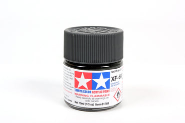 Tamiya XF-69 NATO Black Acrylic Paint - 10ml Bottle