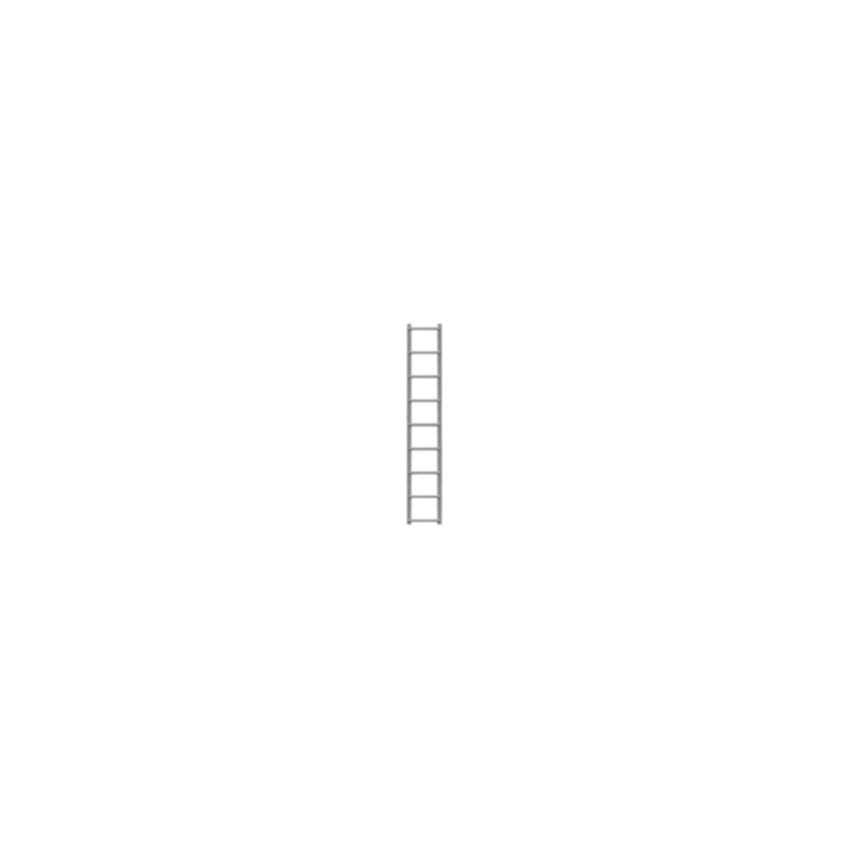 Tichy Train Group 3066 HO Tall Boxcar Ladders 14" Rung Spacing, 8 Pieces