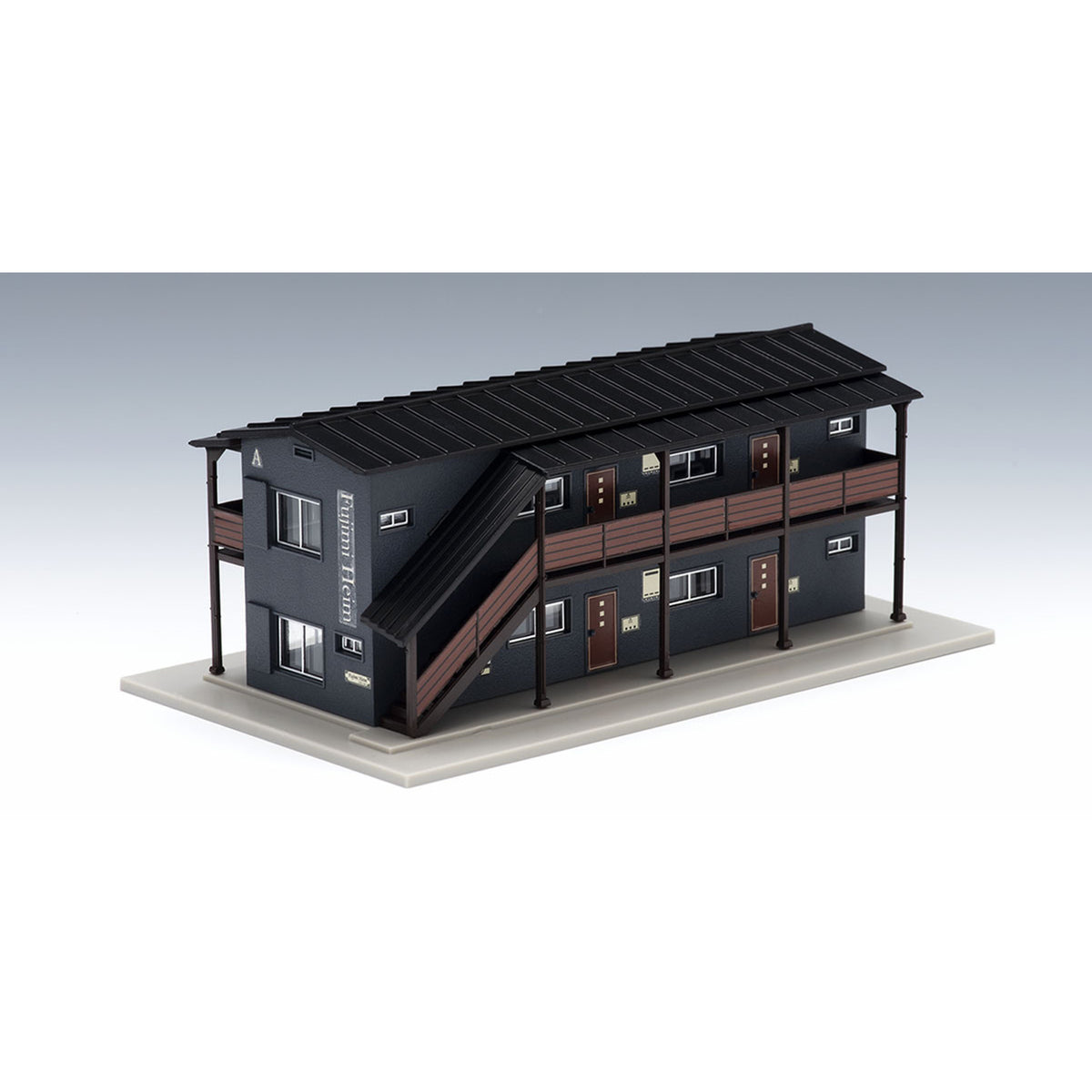 Tomix 4227 N Apartment (Dark Gray), Built-Up Structure