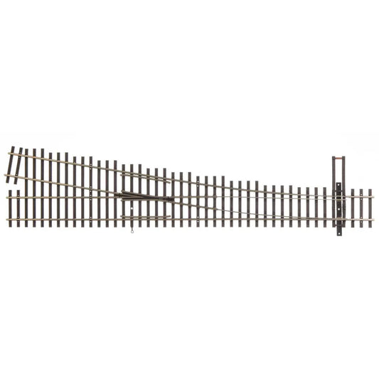 WalthersTrack 948-70018 HO DCC-Friendly #6 Right Hand Turnout, Code 70 Nickel Silver