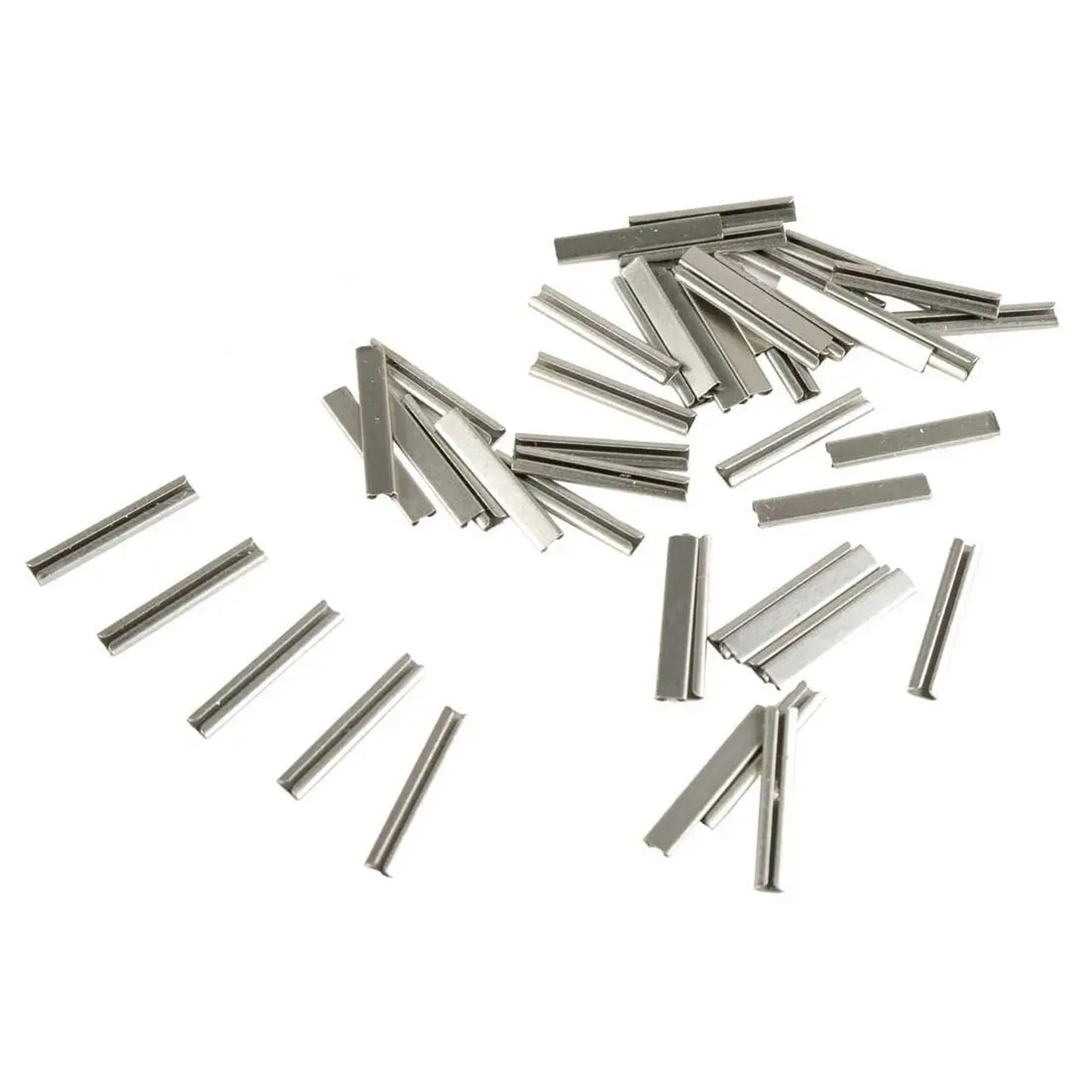 WalthersTrack 948-70102 HO Code 70 Rail Joiners, Nickel Silver 48pk