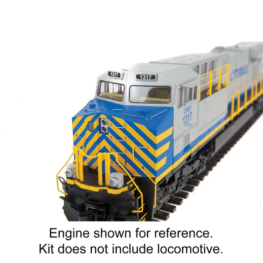 Walthers Mainline 910-250 HO Diesel Detail Kit, GE ES44 GEVO Locomotives