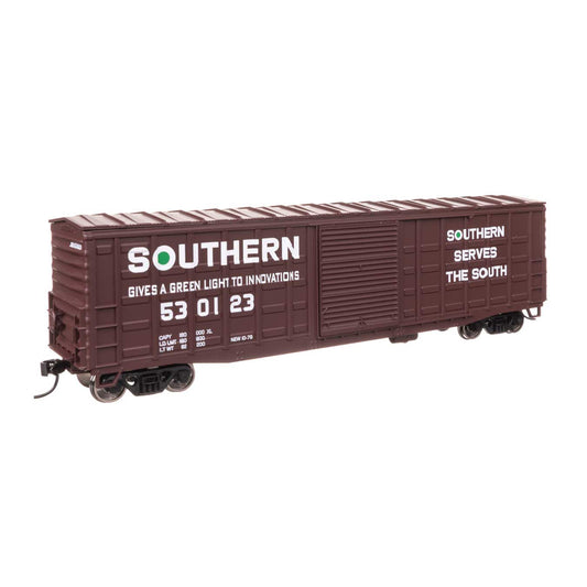 WalthersMainline 910-46722 HO 50' Waffle Side Boxcar, Southern #530123 (Youngstown Door)