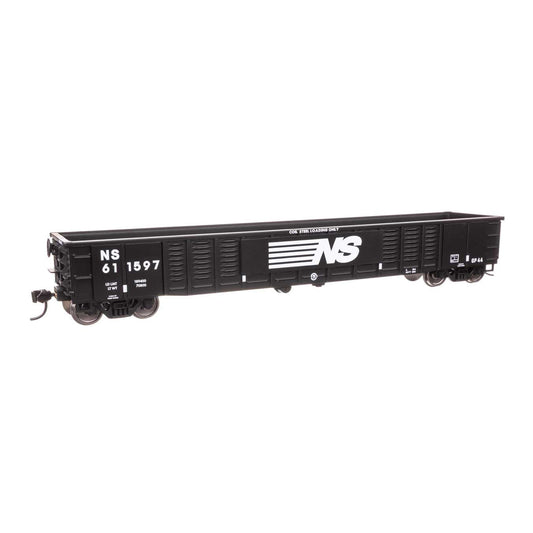 WalthersMainline 910-6083 HO 53' Corrugated-Side Gondola, Norfolk Southern #611597