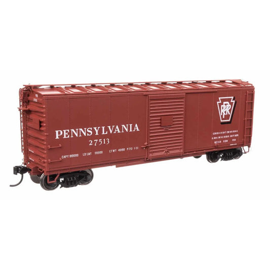 Walthers Proto 920-102307 HO 40' X29B Boxcar, Pennsylvania #27513 (Shadow Keystone Script)