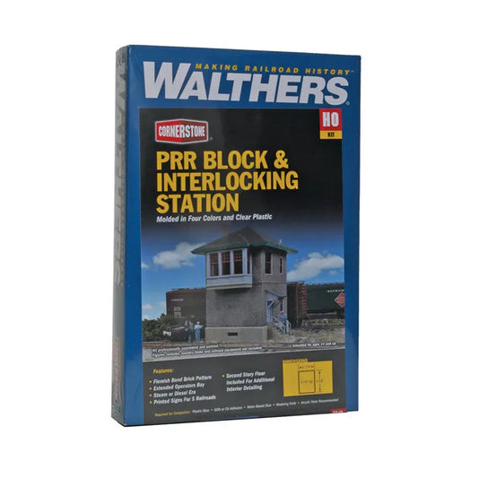 Walthers Cornerstone 933-2982 HO PRR Block and Interlocking Station Kit