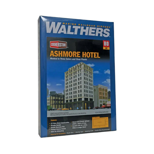Walthers Cornerstone 933-3764 HO Ashmore Hotel Kit