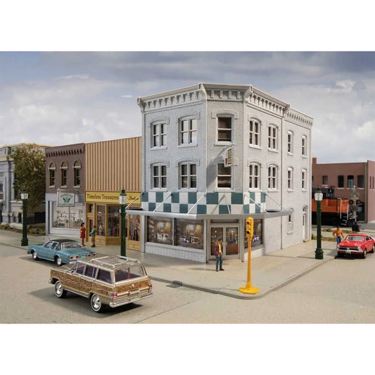 Walthers Cornerstone 933-4044 HO Merchant's Row VII Kit