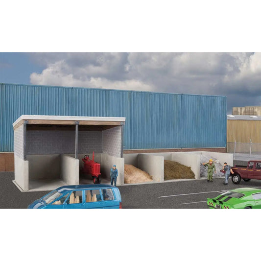 Walthers Cornerstone 933-4139 HO Bulk Material Storage Kit