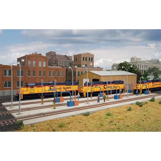 Walthers Cornerstone 933-4161 HO Modern Diesel Service Fueling Facility Kit