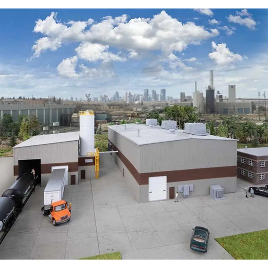 Walthers Cornerstone 933-4166 HO Chocolate Factory Kit