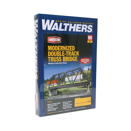 Walthers Cornerstone 933-4510 HO Modernized Double-Track Truss Bridge Kit