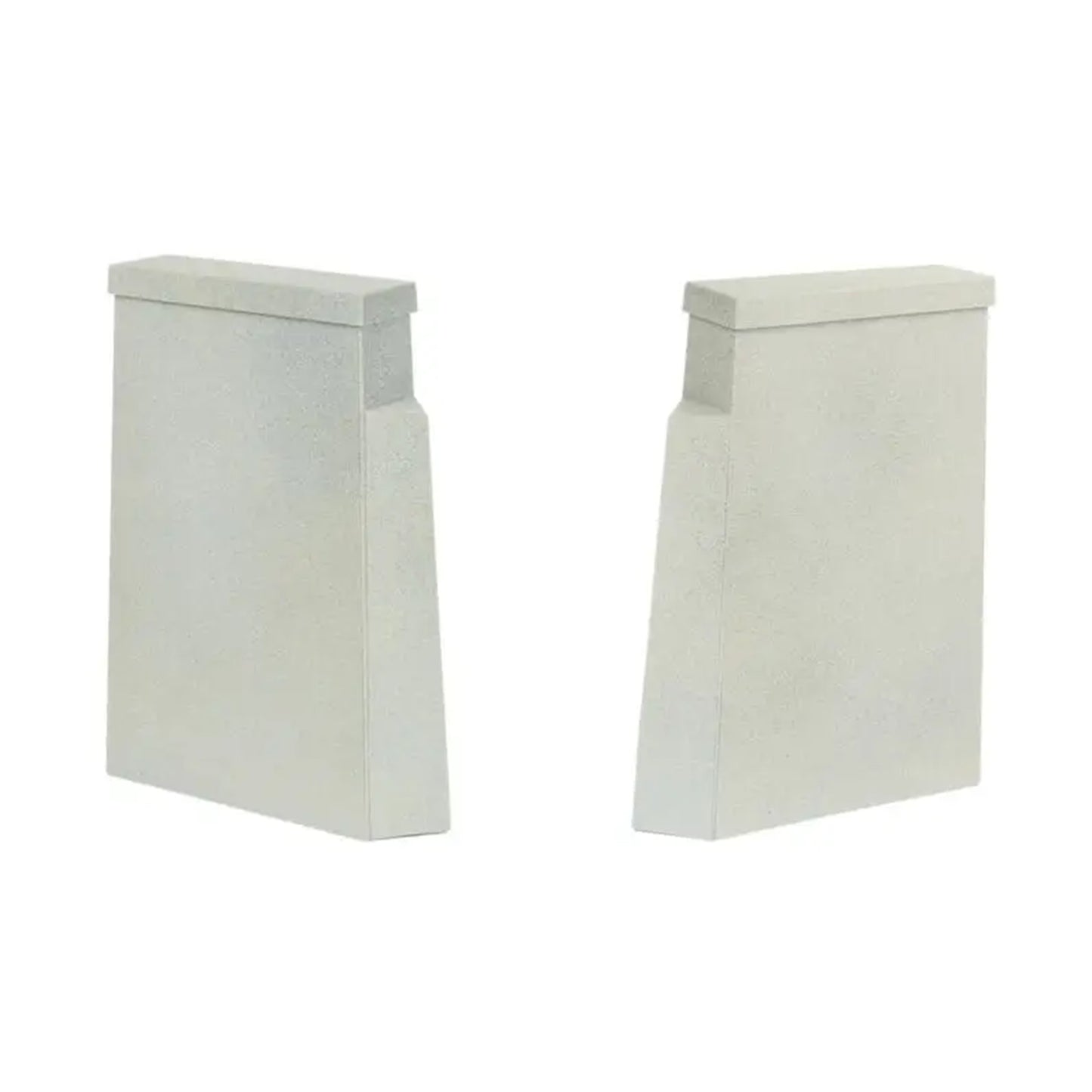 Walthers Cornerstone 933-4550 HO Single-Track Railroad Bridge Concrete Piers (2pk)