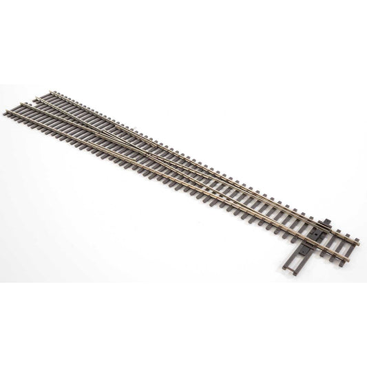 WalthersTrack 948-83019 HO DCC-Friendly #8 Left Hand Turnout, Code 83 Nickel Silver