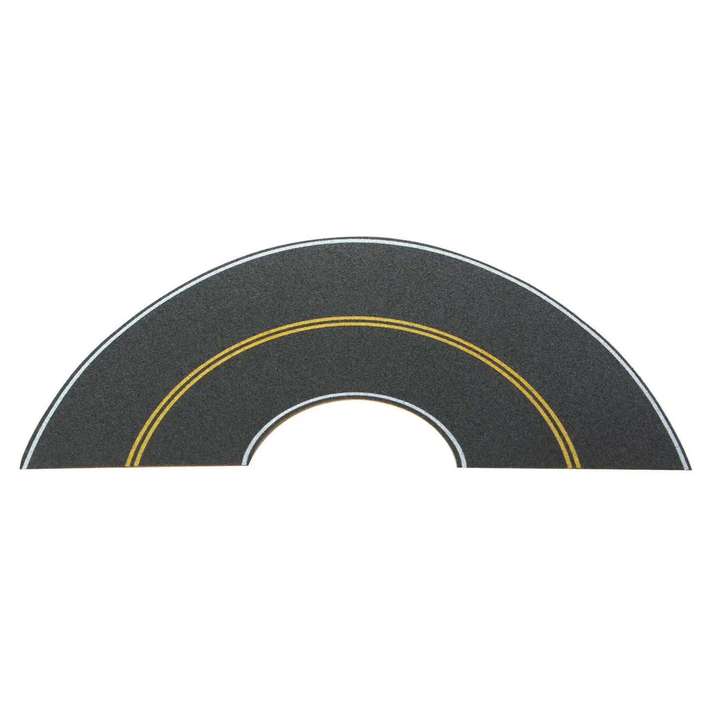 Walthers SceneMaster 949-1253 HO Highway Curves, Flexible Self-Adhesive Paved Roadway
