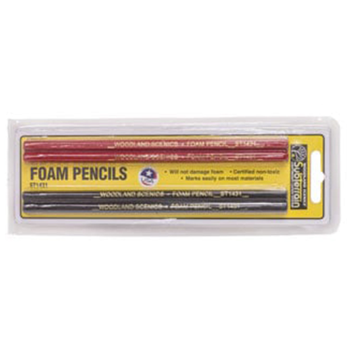 Woodland Scenics Subterrain System ST1431 Foam Pencils