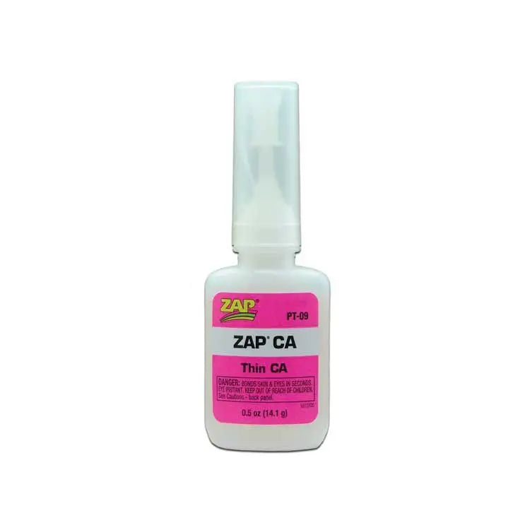 ZAP CA Super-Thin Instant Adhesive, 0.5oz / 14.8mL