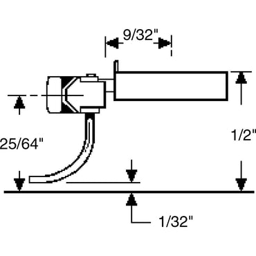 Kadee #142 HO 140-Series Whisker® Metal Couplers with Gearboxes - Medium (9/32") Overset Shank, 2 Pair