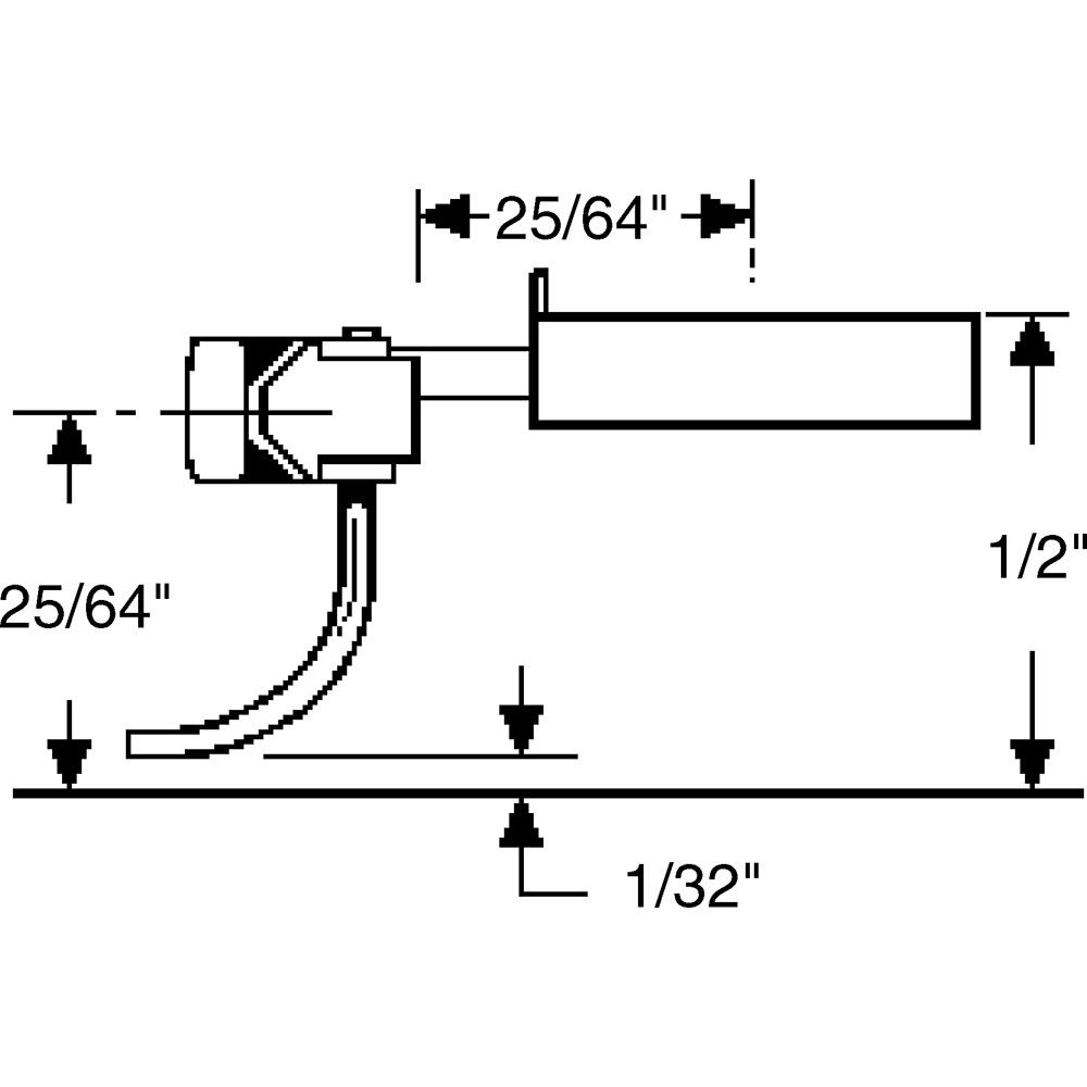 Kadee #149 HO 140-Series Whisker® Metal Couplers with Gearboxes - Long (25/64") Overset Shank, 2 Pair
