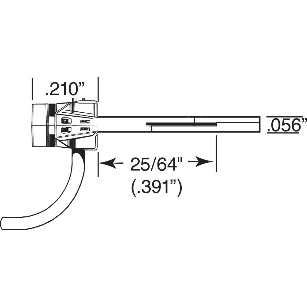 Kadee #156 HO Whisker® Scale Metal Couplers with Gearboxes - Long (25/64") Centerset Shank, 2 Pair