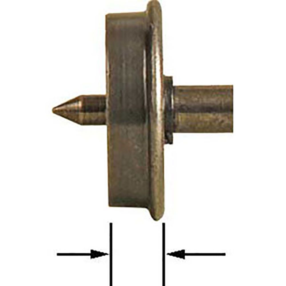 Kadee #590 HO Bettendorf - AAR Electrical Pickup Self Centering Caboose Trucks with 33" Smooth Back Wheels - HGC, 1 Pair