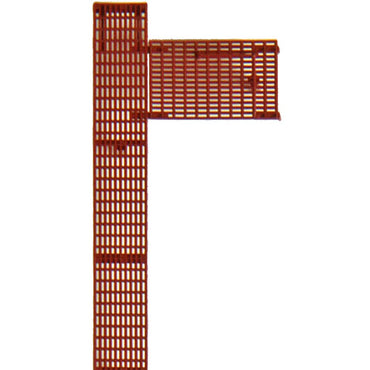 Kadee #2000 HO 40' Apex Running Boards Red Oxide - Freight Car Detail Parts, 1 Each