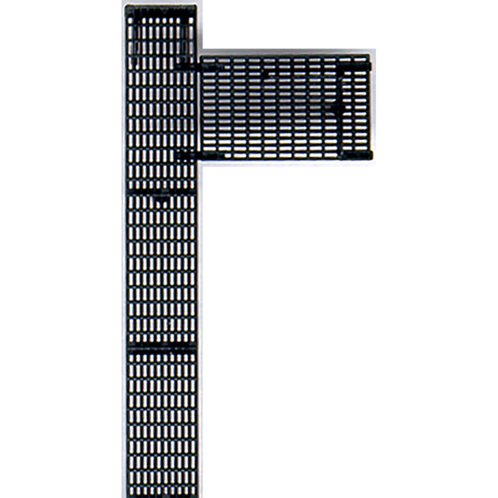 Kadee #2012 HO 50' Apex Running Board Black - Freight Car Detail Parts, 1 Each