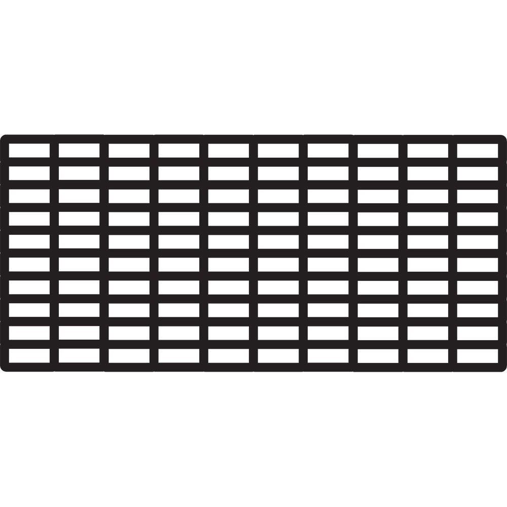 Kadee #2012 HO 50' Apex Running Board Black - Freight Car Detail Parts, 1 Each