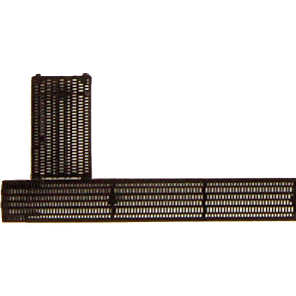 Kadee #2017 HO 40' U.S. Gypsum Running Board Black - Freight Car Detail Parts, 1 Each