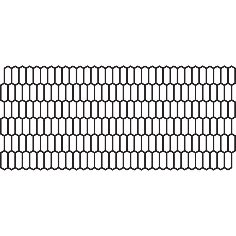 Kadee #2017 HO 40' U.S. Gypsum Running Board Black - Freight Car Detail Parts, 1 Each