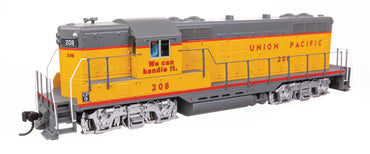 WalthersMainline 910-10505 HO EMD GP9 Phase II High Hood, Union Pacific #208 (DC Silent)