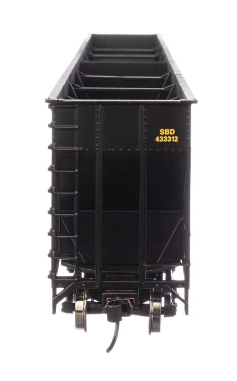 WalthersMainline 910-56365 HO 73' Greenville 7,000 Cubic Foot Wood Chip Hopper, Seaboard System #433312