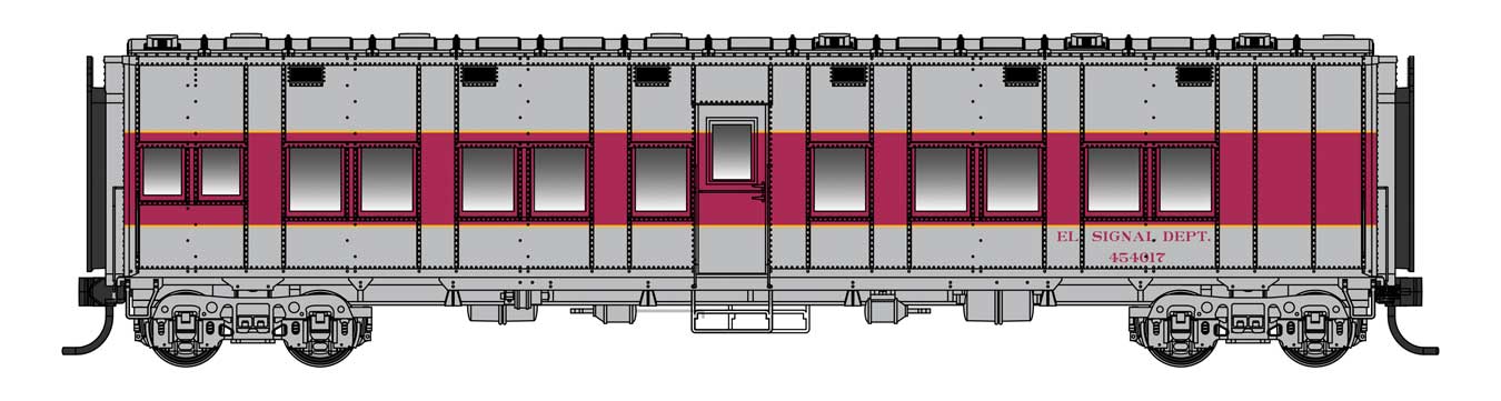 [PREORDER] WalthersProto 920-17807 Pullman-Standard Troop Sleeper Car (Lighted), Erie Lackawanna #454017