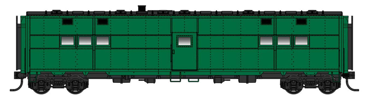 [PREORDER] WalthersProto 920-27900 ACF-Built Troop Kitchen Car, Painted Unlettered