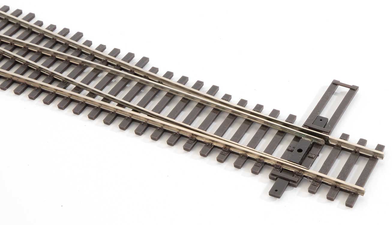 WalthersTrack 948-83020 HO DCC-Friendly #8 Right Hand Turnout, Code 83 Nickel Silver
