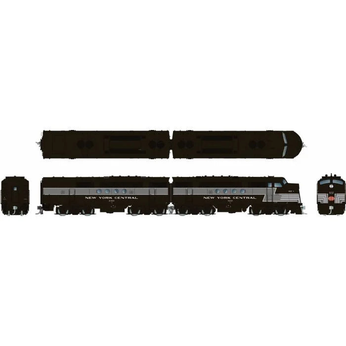 [PREORDER] Rapido 1004026 HO EMD FT A+B Set, New York Central #1603 + 2403 (DC Silent)