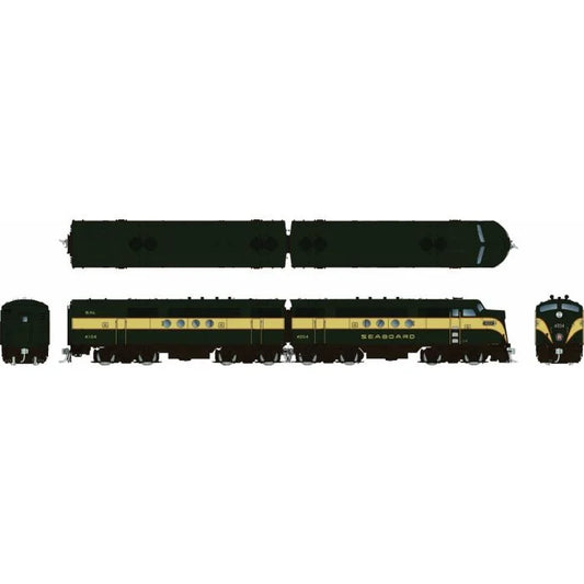 [PREORDER] Rapido 1004027 HO EMD FT A+B Set, Seaboard Air Line #4004 + 4104 (DC Silent)