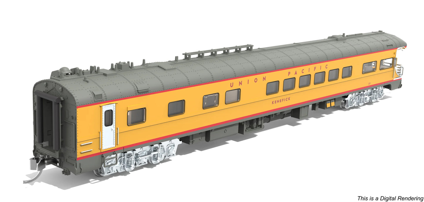 [PREORDER] Broadway Limited 10490 N Union Pacific Business Car #119 "Kenefick", UP Shield