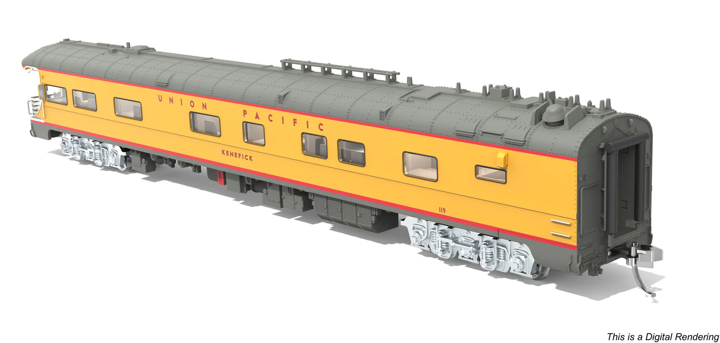 [PREORDER] Broadway Limited 10493 N Union Pacific Business Car #119 "Kenefick", Spirit of Union Pacific Drumhead
